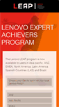 Mobile Screenshot of lenovoleap.com